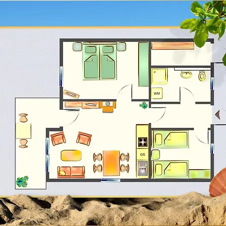 Διαμέρισμα Inselzauber *